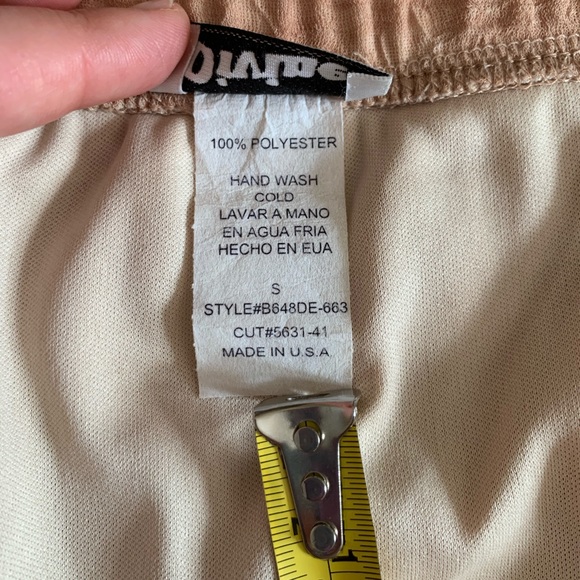 A-line Crepe Tie Dye Faded Below Knee Lined Skirt - Picture 14 of 15